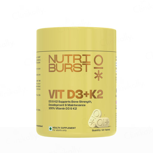 Nutriburst VIT D3 + K2 Health Supplement Tablet